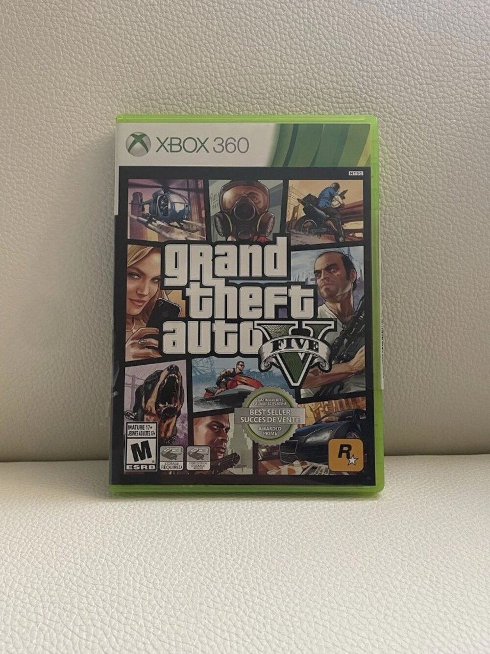 Grand Theft Auto 5 (Microsoft Xbox 360, 2013) Complete & Working